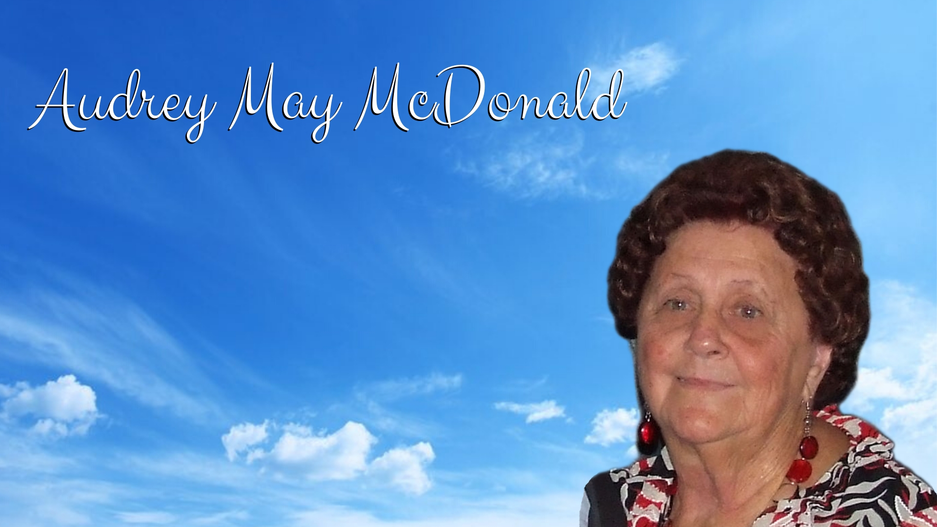 Audrey May McDonald 