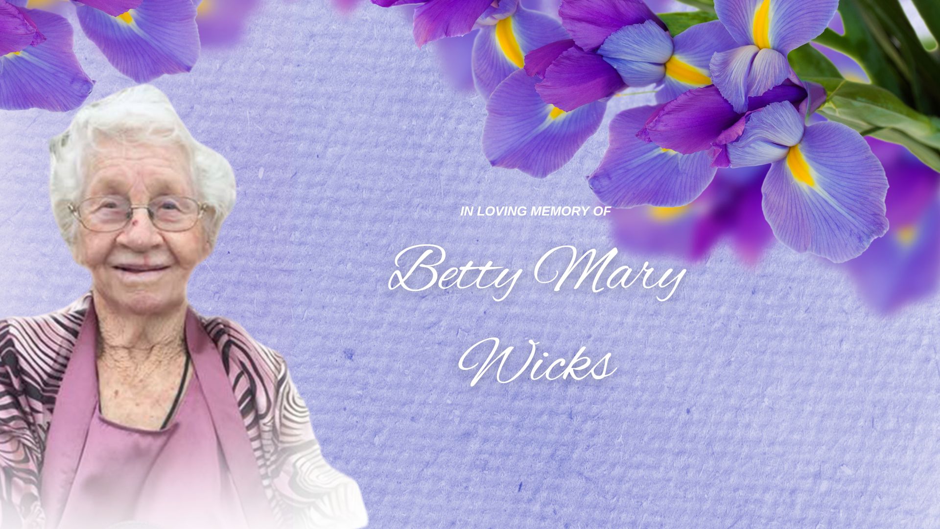 Betty Mary Wicks