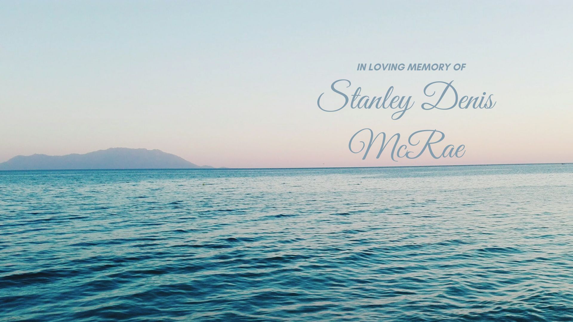 Stanley McRae