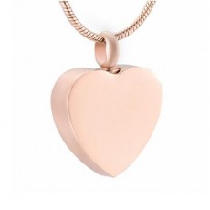 Rose Gold Coloured Heart
