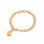 Heart Bracelet Gold Colour Small