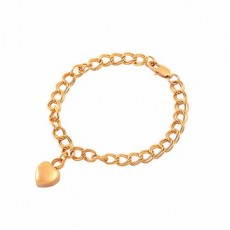 Heart Bracelet Gold Colour Small